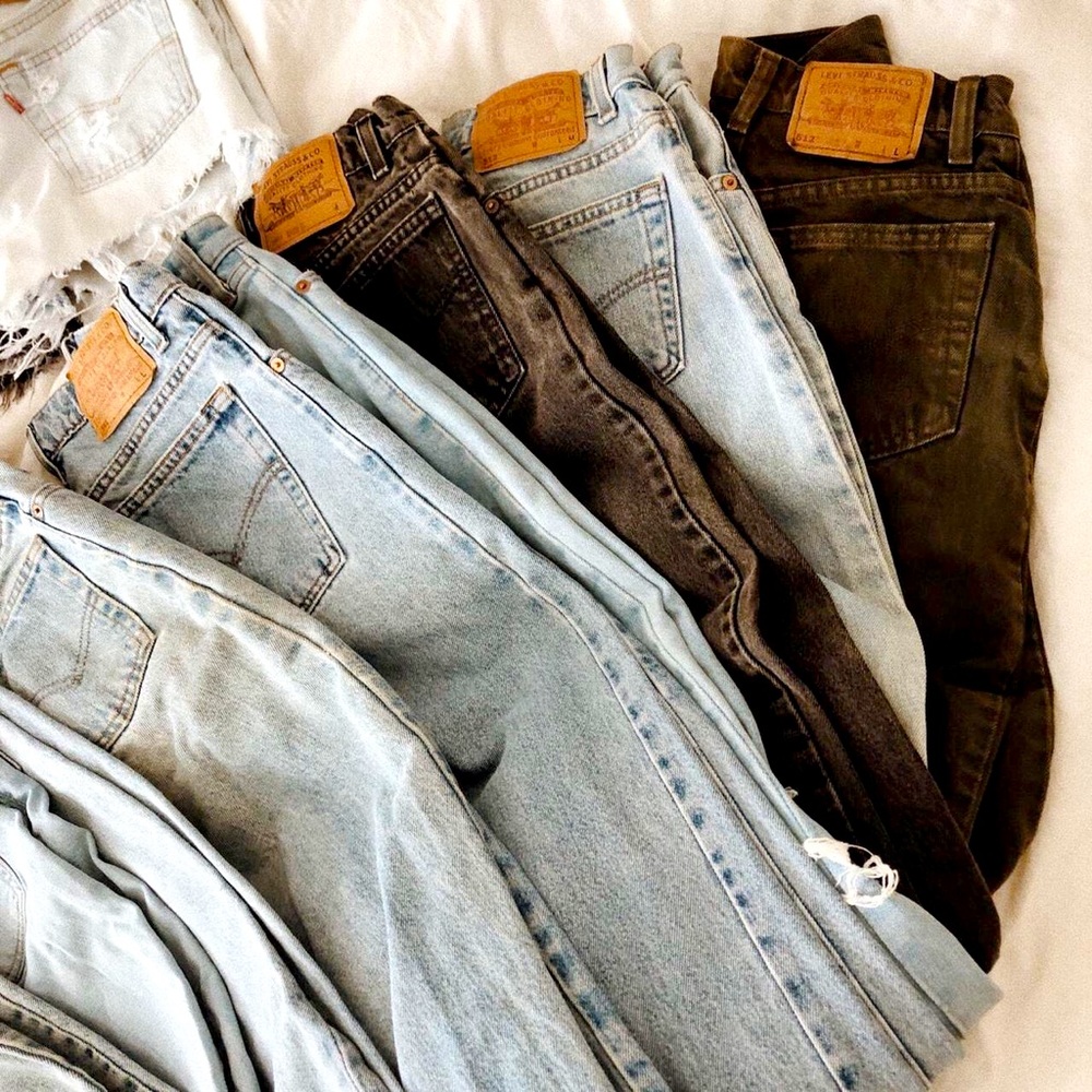 Vintage Levis Drop